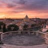 Sunset Aperitivo at Gianicolo Hill Viewpoint